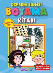 Deprem Bilgisi Boyama Kitabı - Bilgeoğuz Yayınları