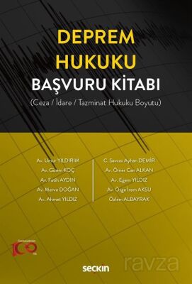 Deprem Hukuku Başvuru Kitabı - 1