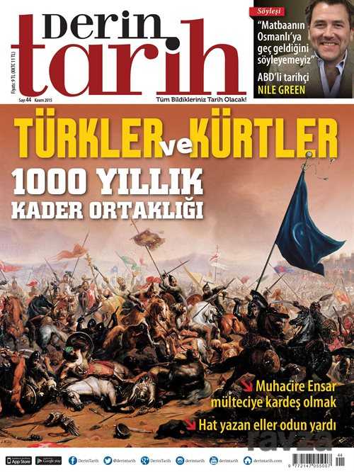 Derin Tarih Sayı:44 Kasım2015 - Derin Tarih - Dergi