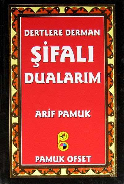 Dertlere Derman Şifalı Dualarım cep boy ciltli (Dua-134-P20) - 1