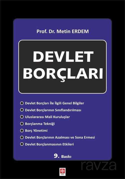 Devlet Borçları / Metin Erdem - 1