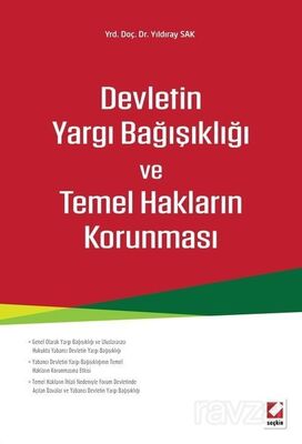 Devletin Yargı Bağışıklığı ve Temel Hakların Korunması - 1