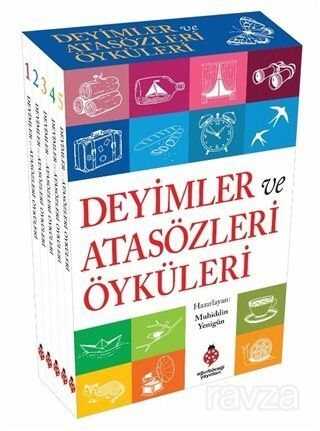 Deyimler ve Atasözleri Öyküleri (5 Kitap) - Uğurböceği Yayınları