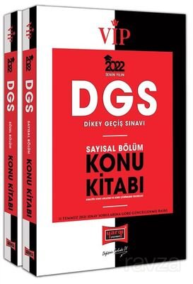 DGS 2022 VIP Sayısal - Sözel Bölüm Konu Kitabı Seti - 1