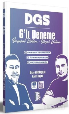 DGS 6 lı Deneme - Benim Hocam Yayınları