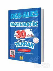 DGS ALES Matematik 30 Günde Tam Tekrar Soru Bankası - Tasarı Yayıncılık