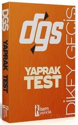 DGS Çek Kopar Yaprak Test - 1