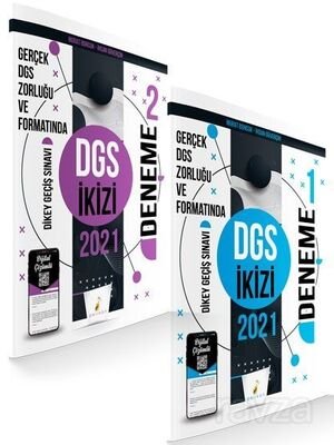 DGS İkizi 2 Özgün Deneme Sınavı Dijital Çözümlü - 1
