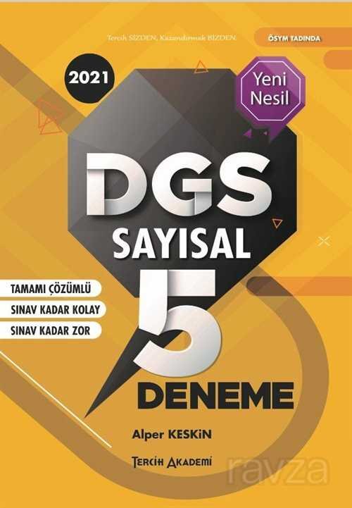 DGS Sayısal 5 Deneme Tamamı Çözümlü Deneme - 1