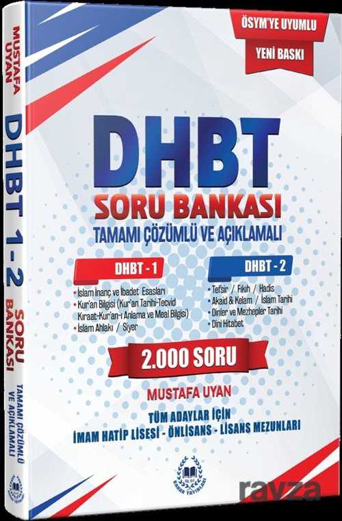 DHBT / Tamamı Çözümlü ve Açıklamalı Soru Bankası 1- 2 - Bahar Yayınları
