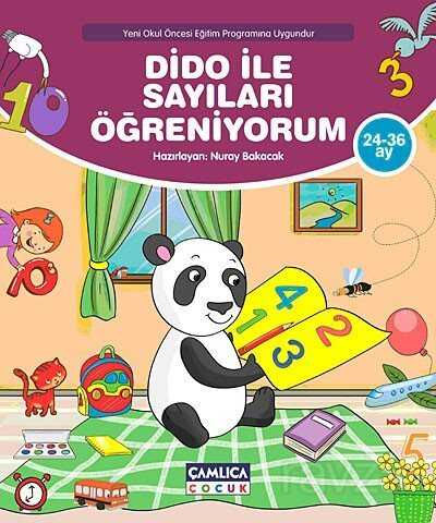 Dido ile Sayıları Öğreniyorum (24-36 Ay) - Çamlıca Çocuk Yayınları