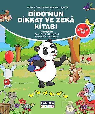 Dido'nun Dikkat ve Zeka Kitabı (24-36 Ay) - Çamlıca Çocuk Yayınları