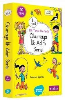 Dik Temel Harflerle Okumaya İlk Adım Serisi (10 Kitaplık Set) - 1