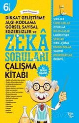 Dikkat Geliştirme, Algı-Kodlama, Görsel Sayısal, Egzersizler ve Zeka Soruları 6 - Halk Kitabevi