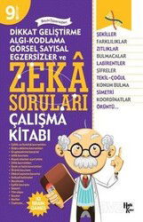 Dikkat Geliştirme, Algı-Kodlama, Görsel Sayısal, Egzersizler ve Zeka Soruları 9 - Halk Kitabevi