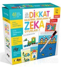 Dikkat Geliştirme Odaklanma ve Zeka Oyunları (Seviye 1) - 1