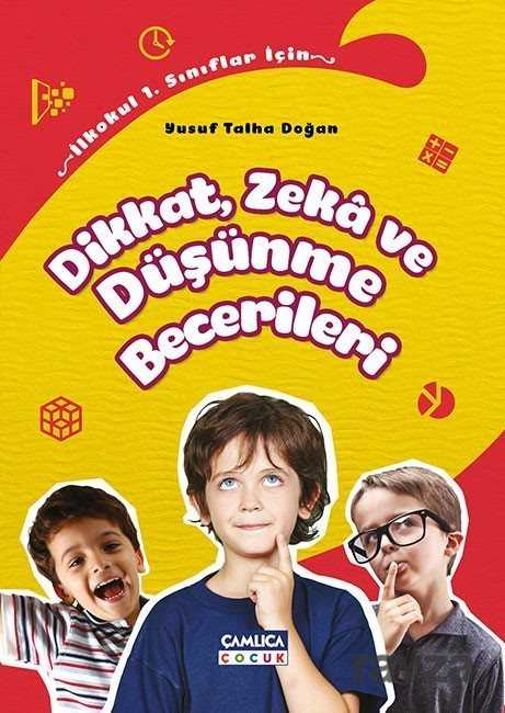 Dikkat, Zeka ve Düşünme Becerileri Seti (5 Kitap) - Çamlıca Çocuk Yayınları