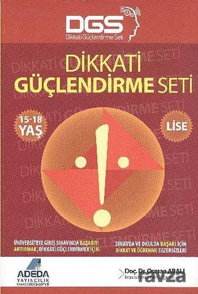Dikkati Güçlendirme Seti (15-18 Yaş Lise) - Adeda Yayıncılık