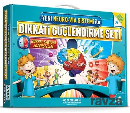 Dikkati Güçlendirme Seti (4 Yaş) (3 Kitap Takım) - Adeda Yayıncılık