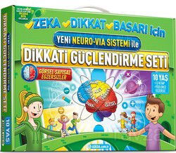 Dikkati Güçlendirme Seti (4.Sınıf) 10 Yaş (3 Kitap Takım) - Adeda Yayıncılık