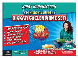 Dikkati Güçlendirme Seti (6. Sınıf 12 Yaş) - Adeda Yayıncılık