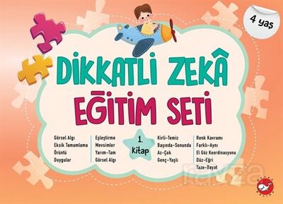 Dikkatli Zeka Eğitim Seti 1. Kitap (4 Yaş) - 1