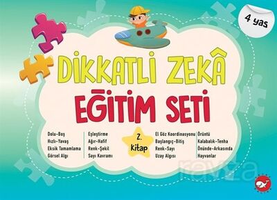 Dikkatli Zeka Eğitim Seti 2. Kitap (4 Yaş) - 1
