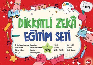 Dikkatli Zeka Eğitim Seti 2. Kitap (5 Yaş) - 1