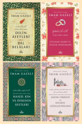 Dilin Afetleri Hased Kin ve Öfke Nefs Terbiyesi Evlilik Adabi Imam Gazali 4’lü Set - 1