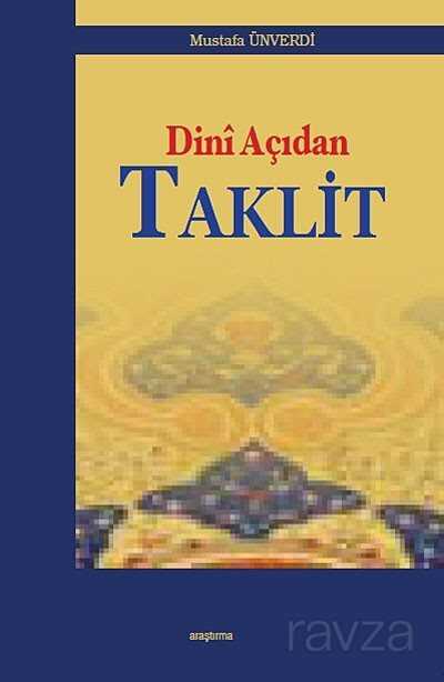Dini Açıdan Taklit - Araştırma Yayınları (Ankara)