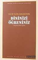 Dininizi Öğreniniz -Gençler İçin- (kod103) - Büyük Doğu Yayınları