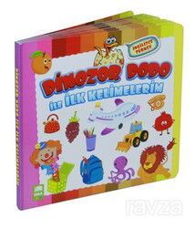Dinozor Dodo ile İlk Kelimelerim (İngilizce - Türkçe) (Karton Kitap) - Ema Çocuk