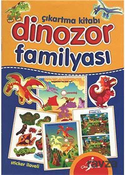 Dinozor Familyası Çıkartma Kitabı - 1