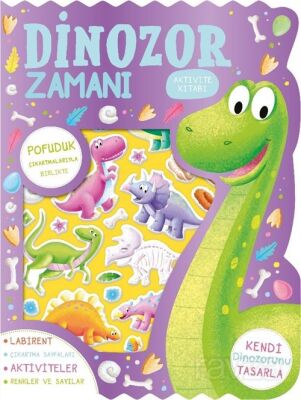 Dinozor Zamanı Çıkartmalı Aktivite Kitabı - 1