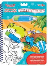 Dinozorlar ile Büyük ve Küçük / Yeni Water Magic - Yumurcak Yayınları