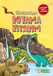 Dinozorları Boyama Kitabım - Pırıltı Kitapları