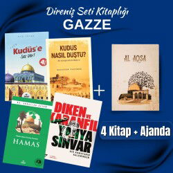 Direnis Seti Kitapligi Gazze Filistin Aksa 4 Kitap + 1 Ajanda - Ravzakitap Kampanya