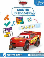 Disney Eğitsel Arabalar Çıkartmalı Mantık Bulmacaları - Beta Kids - Kampanya