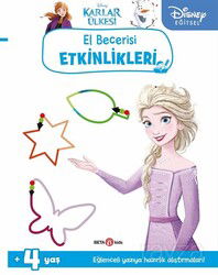 Disney Eğitsel Karlar Ülkesi El Becerisi Etkinlikleri Yazıya Hazırlık - Beta Kids - Kampanya