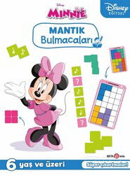 Disney Eğitsel Minnie Çıkartmalı Mantık Bulmacaları - Beta Kids - Kampanya
