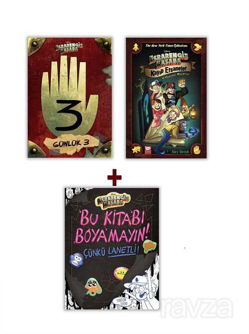 Disney Esrarengiz Kasaba En Favori Kitaplar Seti (3 Kitap) - Beta Kids