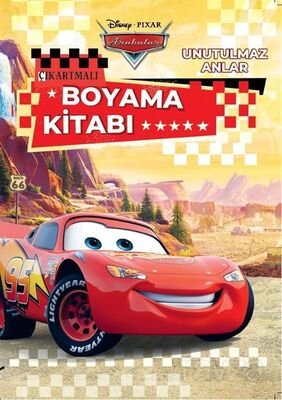 Disney Pixar Arabalar Unutulmaz Anlar Çıkartmalı Boyama Kitabı - 1