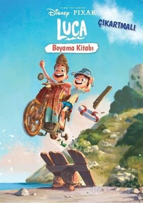 Disney Pixar Luca Çıkartmalı Boyama Kitabı - 1