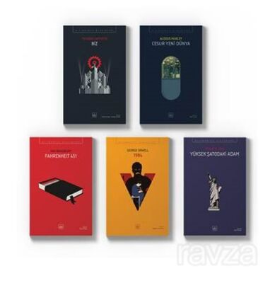 Distopya Seti (Fahrenheit 451, Cesur Yeni Dünya, Yüksek Şatodaki Adam, 1984, Biz) - 1
