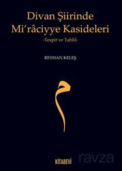 Divan Şiirinde Mi'raciyye Kasideleri - Kitabevi Yayıncılık