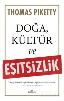 Doğa, Kültür ve Eşitsizlik - 1