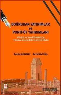 Doğrudan Yatırımlar ve Portföy Yatırımları - 1