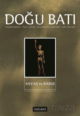 Doğu Batı Sayı: 24 Ağustos, Eylül, Ekim 2003 (Üç Aylık Düşünce Dergisi) - 1