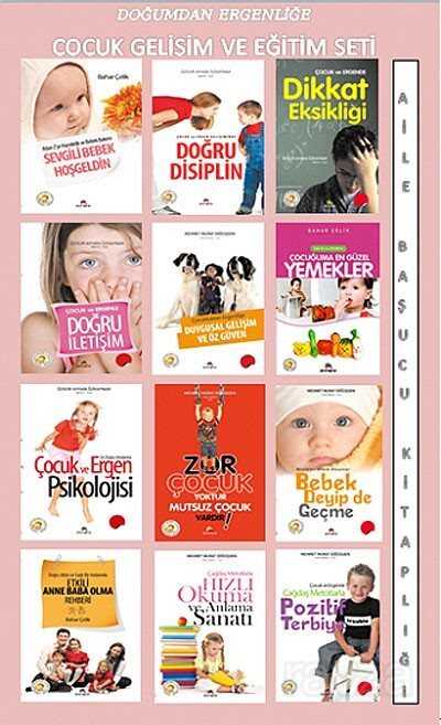 Doğumdan Ergenliğe Çocuk Gelişim ve Eğitim Seti (12 Kitap) - Ekinoks Yayın Grubu