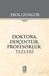 Doktora, Doçentlik, Profesörlük Tezleri - Yer-Su Yayınları